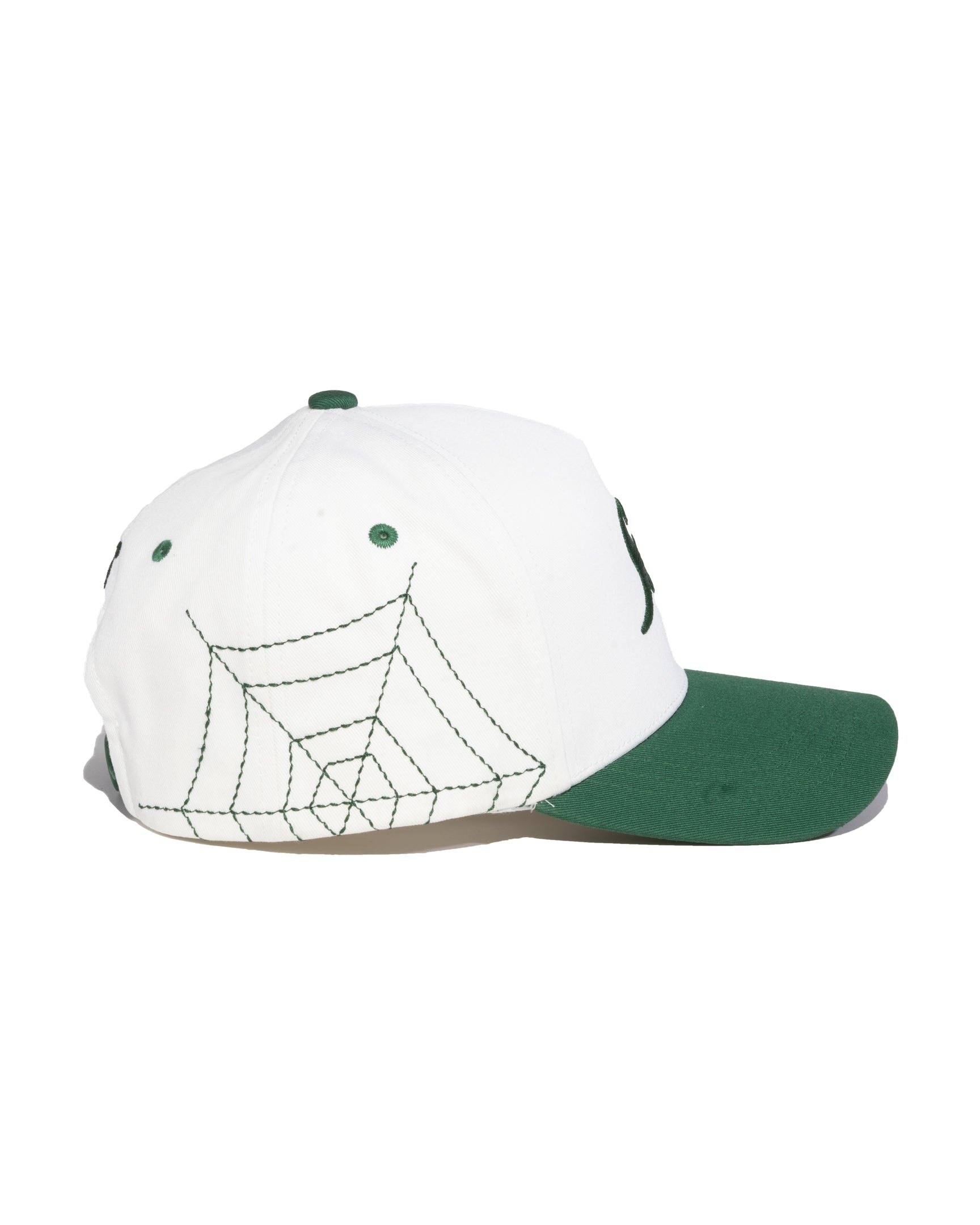 Green Satin Lined Snapback