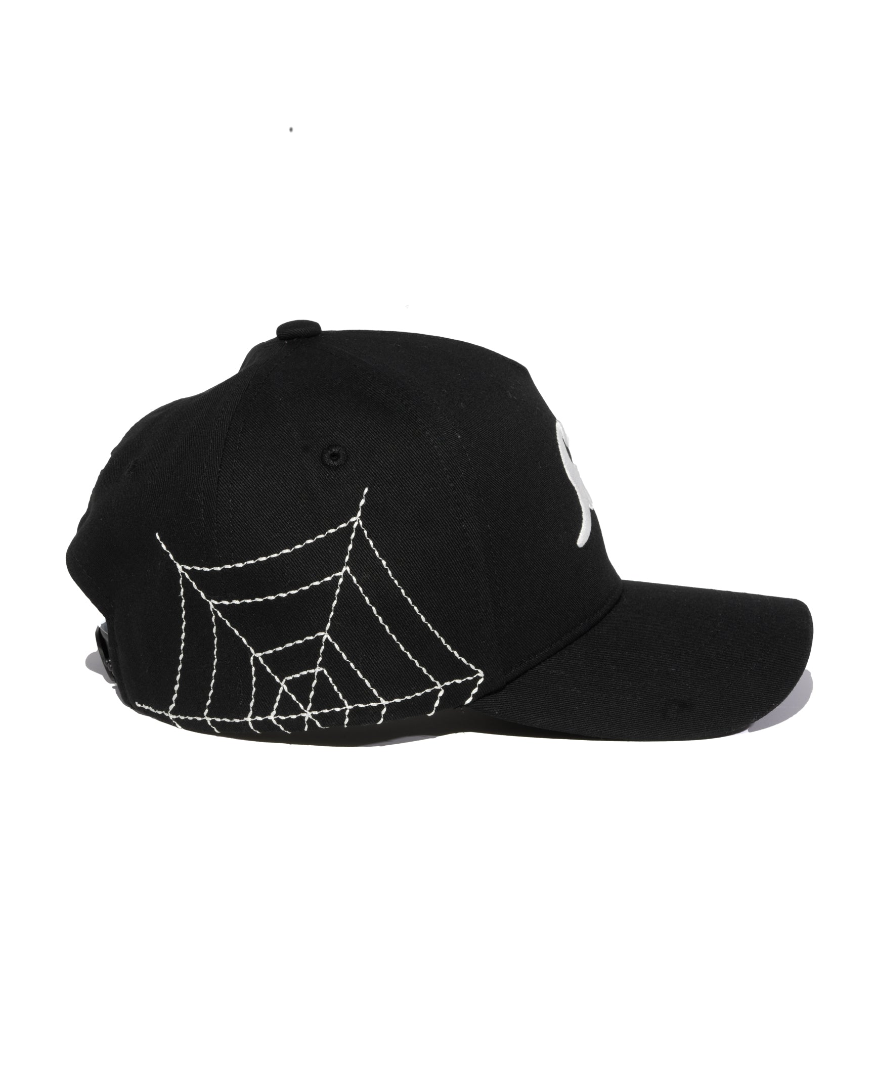 Black Satin Lined Snapback