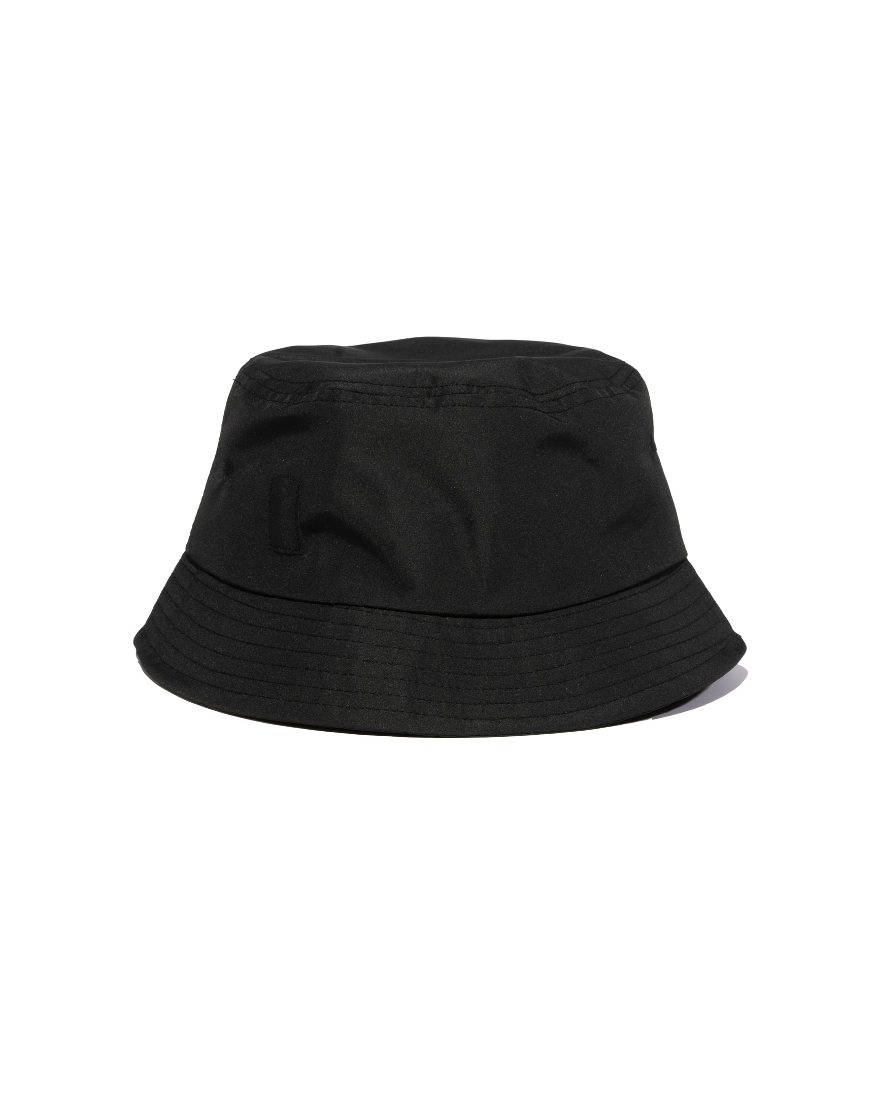 Black Waterproof Satin-Lined Bucket Hat