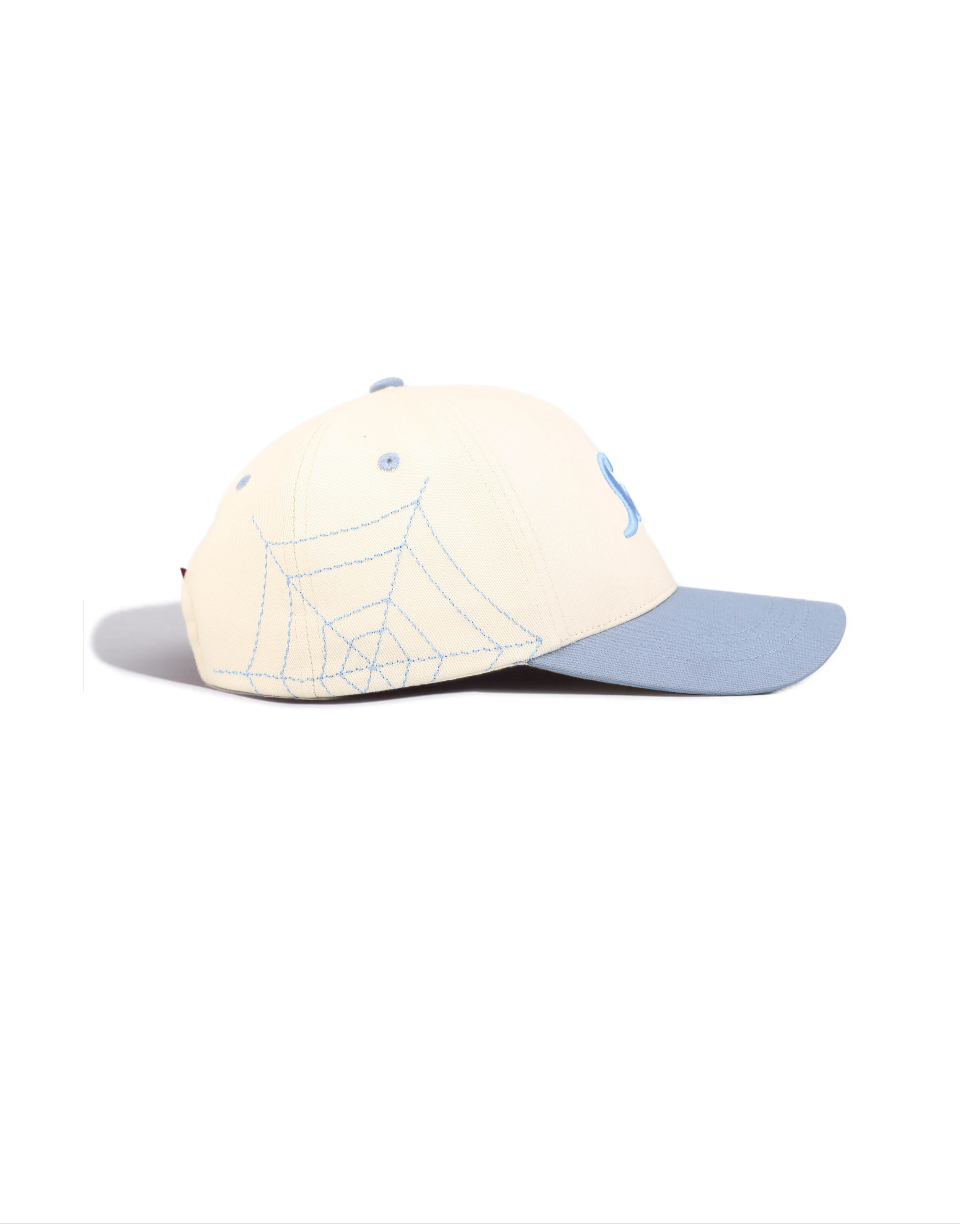 Baby Blue Brim Satin Lined Snapback