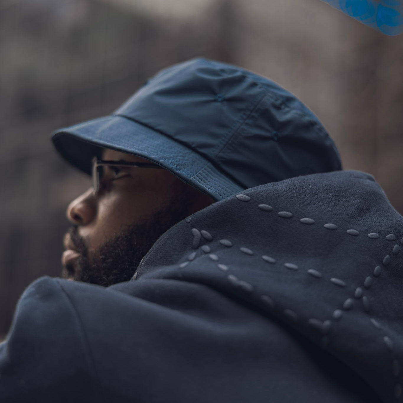 Waterproof Satin-Lined Bucket Hat -  Spring Drop