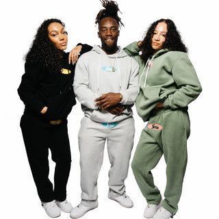 Chenille Satin-Lined Sweatsuits