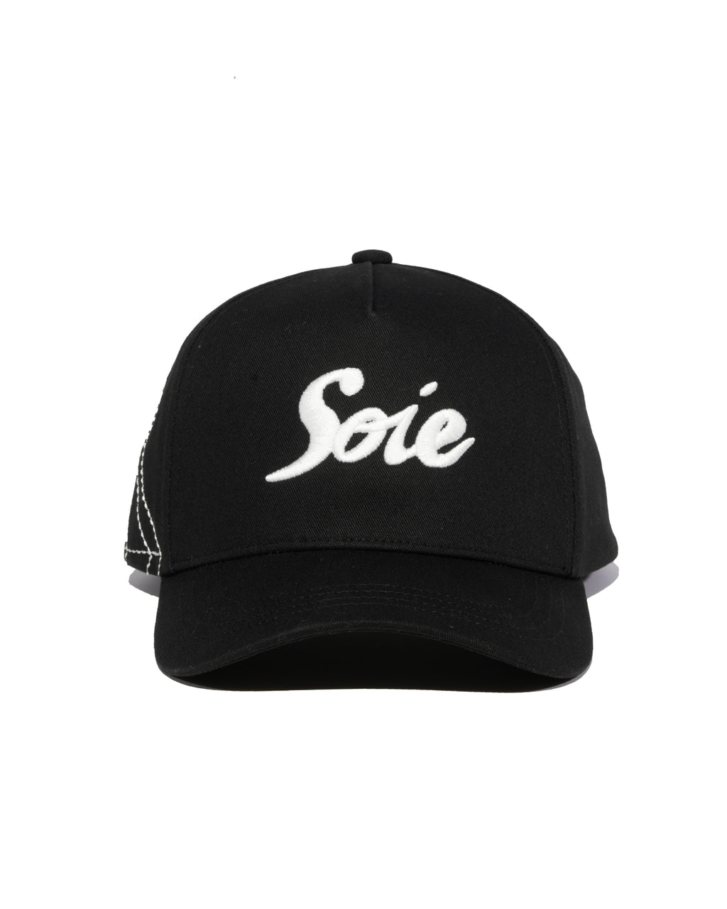 Black Satin-Lined Snapback