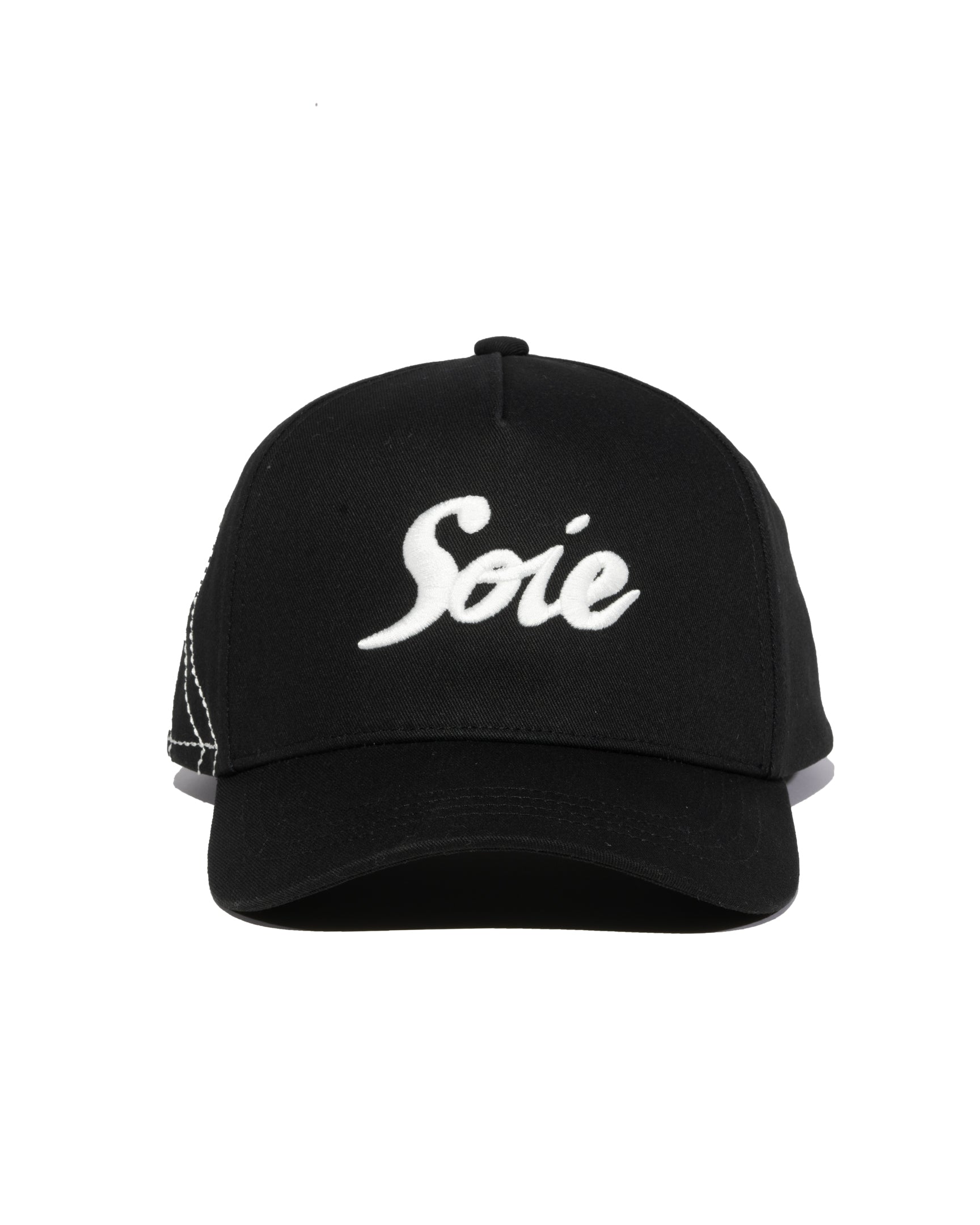 Black Satin-Lined Snapback
