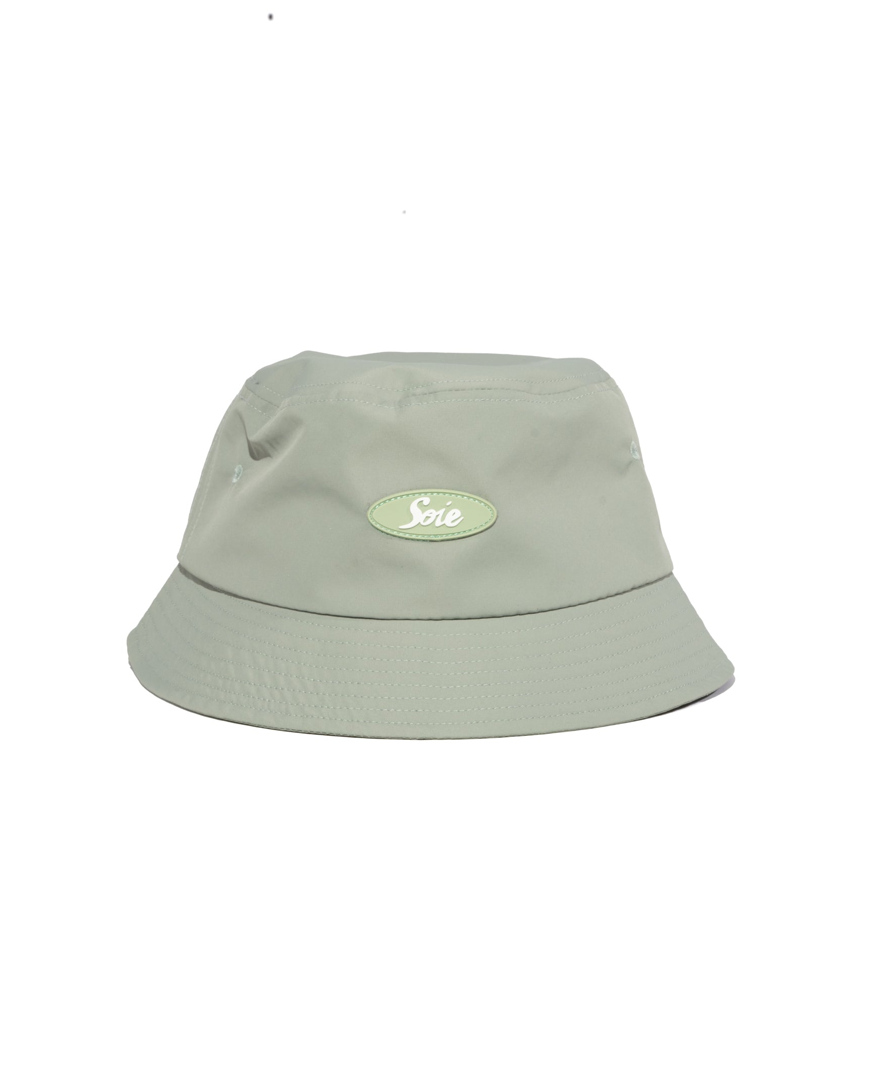 Green Waterproof Satin-Lined Bucket Hat