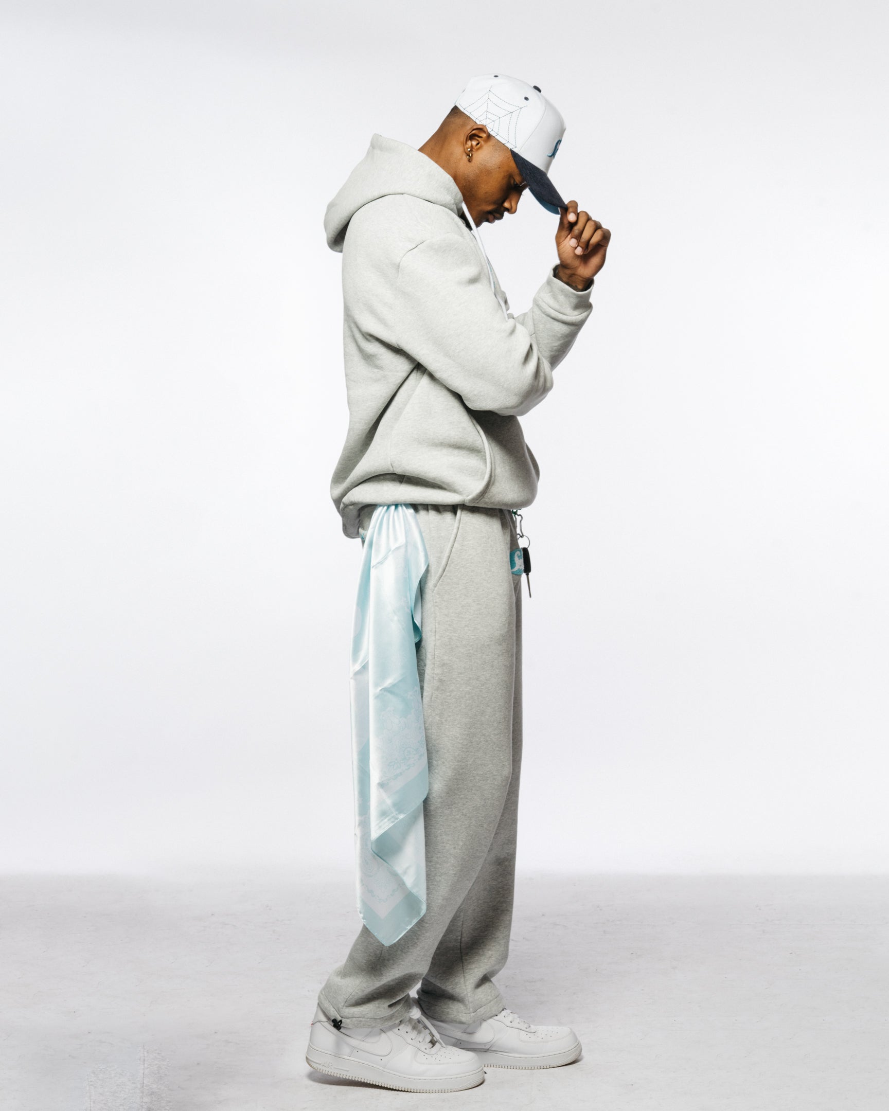 Grey Chenille Sweats
