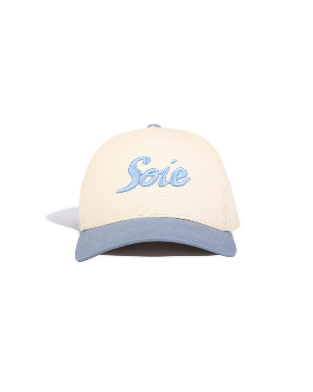 Baby Blue Brim Satin-Lined Snapback