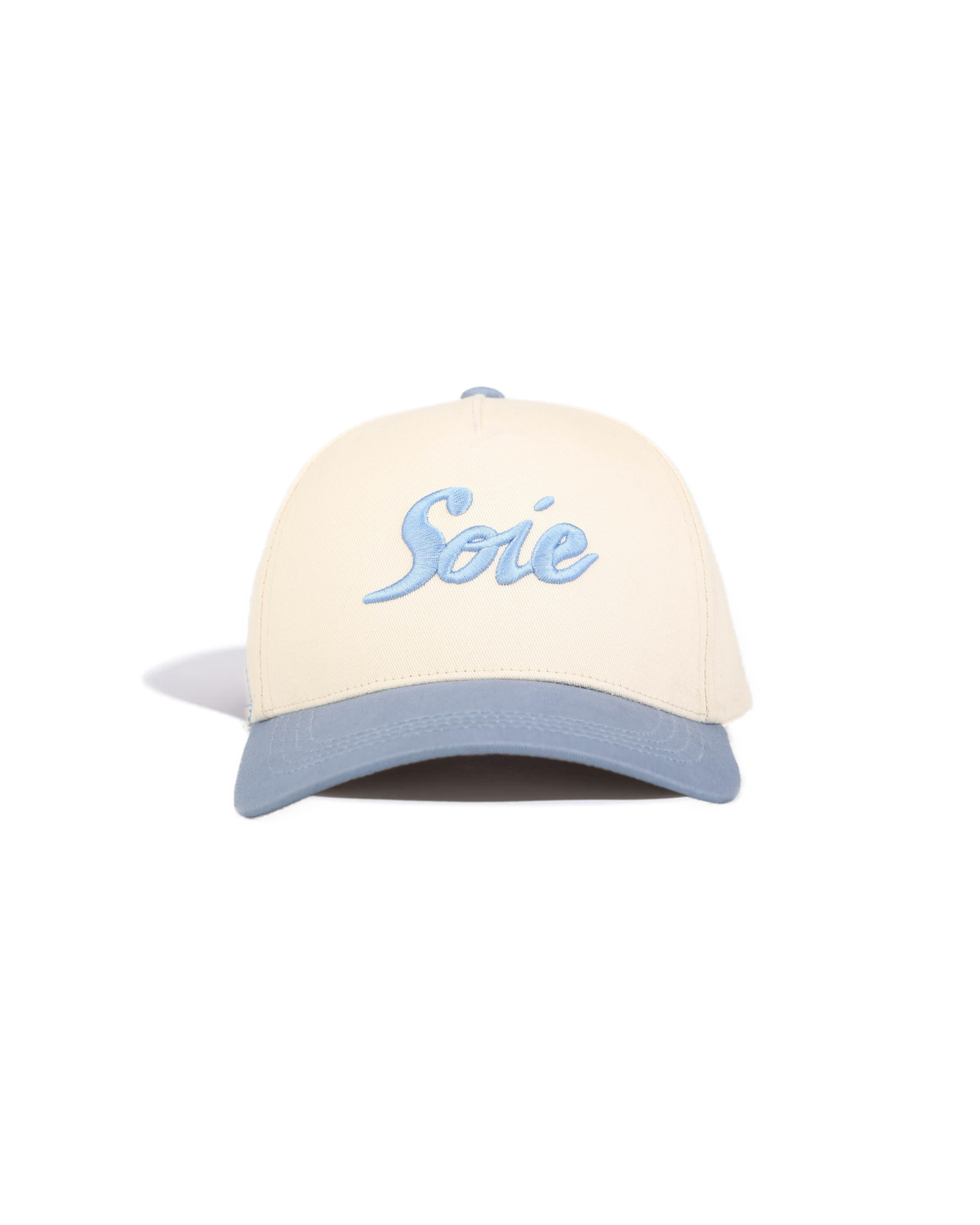 Baby Blue Brim Satin-Lined Snapback
