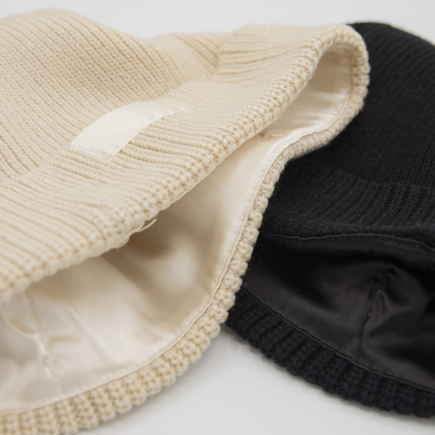 Satin-Lined Beanie