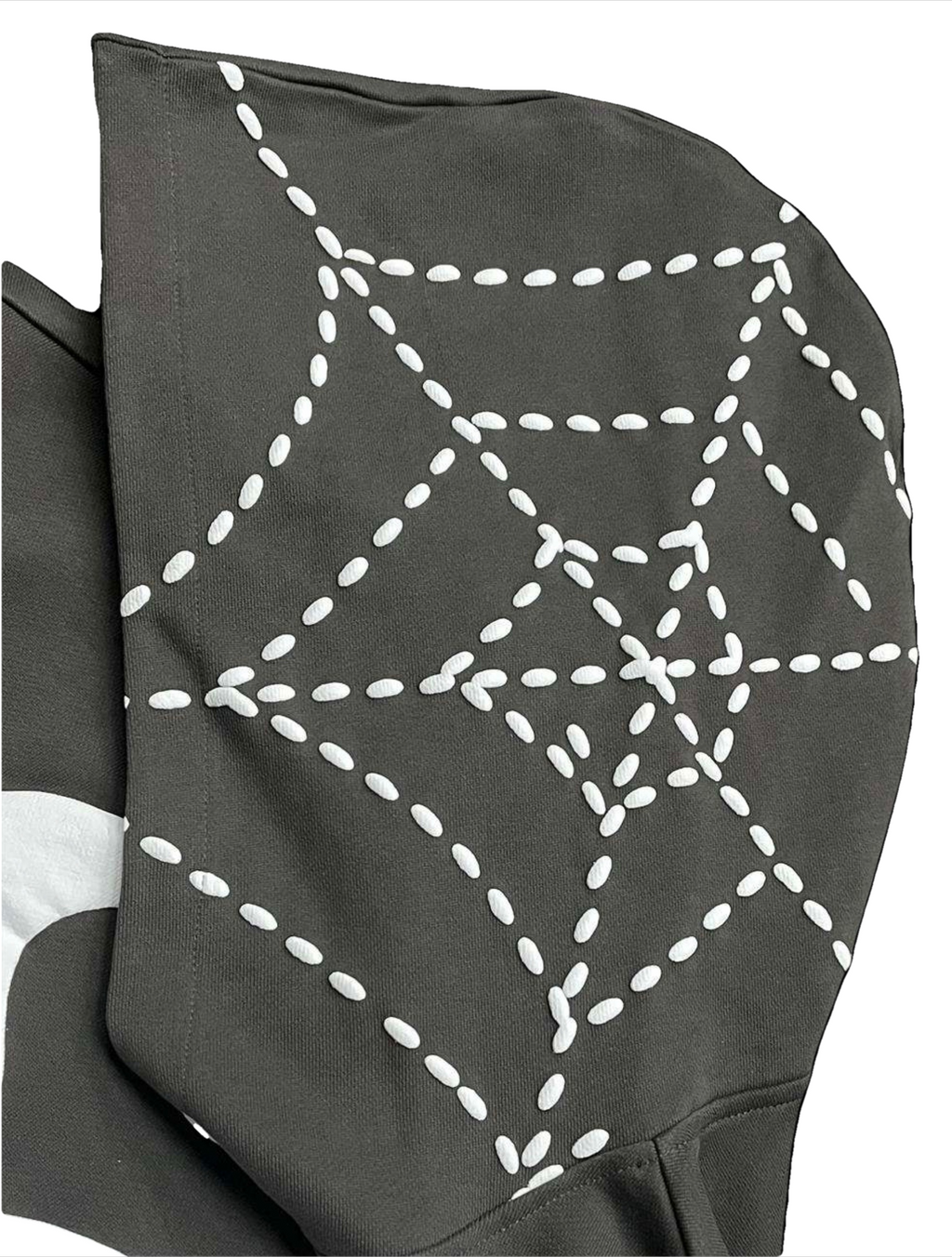Charcoal Satin Lined Hoodie